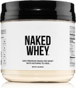 Naken Whey 1Lb - Endast 1 Ingredient, Grass Fed Whey Protein Powder, Undenatured, No Gmos, No Soy, Gluten Free, Stimulate Growth, Enhance Recovery - 15 Servings