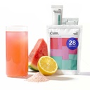 Calm Drink Mix - Avslappningshjälp med Magnesium, Ashwagandha, L-Theanine och Vitamin D - Stöder Cortisol-förordningen och humör för män och kvinnor - Vattenmelon Lemonade Flavor 28 Sticks