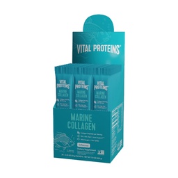 Vital Proteins Marine Collagen, Wild-Caught, Non-GMO Project Verified, Unflavored Stick Packs (10g) (Box 20)