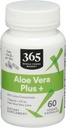 365 av Whole Foods Market, Aloe Vera Plus +, 60 Count