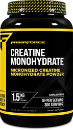 Primaforce Creatine Monohydrate Supplement - 1,5 KG - Mikroniserat pulver