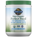 Garden of Life Raw Organic Perfect Food 100% Organic USA Wheat Grass Juice - Juiced Green Superfood Greens Powder, 60 portioner - Stevia-Free, Non-GMO, Vegan, Gluten Free Whole Food Dietary Supplement