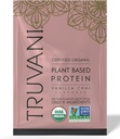 Truvani Vegan Pea Protein Powder | Vanilla Chai | 20g Organic Plant Based Protein | 1 Serving | Keto | Gluten & Dairy Free | Low Carb | No Added Sugar