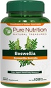 Ren näring Boswellia Serrata 15:1 Extract 600mg | 120 Cap | Min 65% boswelliska syror | Varje servering erbjuder 600mg 15:1 Extrakt Likvärdigt till 9000mg Raw Boswellia Powder | Non-GMO