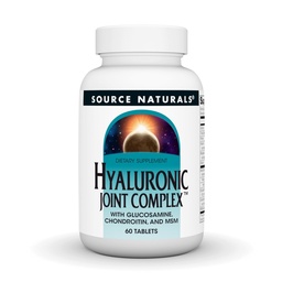 Källa Naturals Hyaluronic Joint Complex med Glucosamine, Chondroitin & MSM Extra Strength - 60 tabletter