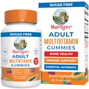 MaryRuth Organics Multivitamin for Women and Men | Sugar Free | Adult Multimineral Gummy with Vitamin C | D and E | B Vitamins | Biotin | Zinc | Vegan | Non-GMO | Gluten Free | 60 Count