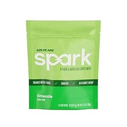 AdvoCare Spark - Energy Drink Mix - Vitamin & Amino Acid Supplement - Stöder energi & Focus * - Portable Immune Support * - Sugar-Free - Limeade, 14 Stick Packs (3,5 oz)