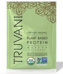 Truvani Vegan Pea Protein Powder | Matcha | 20g Organic Plant Based Protein | 1 Servering | Keto | Gluten & Dairy Free | Low Carb | No Added Sugar