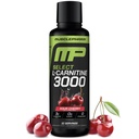 Muskelfarm L-karnitin 3000, det ultimata flytande L-karnitintillskottet för högpresterande, stöder metabolism, Hydration & Energy, Zero Sugar, Låga kalorier, Sour Cherry smak, 32 portioner