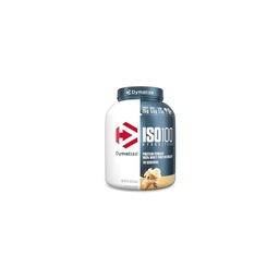 Dymatize ISO 100 Whey Proteinpulver med 25 g Hydrolyserad 100% Whey Isolate, Vanilla 5 Pound, paket kan variera
