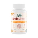 Memory Focus Supplement - Brain Support med Omega-3, Bacopa och Plasmalogener för förbättrad kognitiv funktion - Koncentration och minne - Non-GMO, 60 Softgels