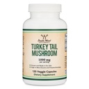 Turkiet Tail Mushroom Supplement (120 kapslar - 2 månaders leverans) (Coriolus Versicolor) Comprehensive Immune System Support, Non-GMO, Gluten Free, Grown and Encapsulated i USA av Double Wood