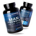 Näring - Man + Formel, energistöd, muskelstöd och prostata hälsotillskott för män med vitamin E, Saw Palmetto, Red Korean Ginseng och mer, 120 kapslar