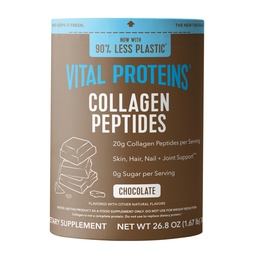 Vital Proteins Collagen Peptides Powder Supplement, Hydrolyzed Collagen för hud, hår, naglar och gemensamma, Choklad, 28 portioner