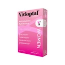 Vivioptal Women, 30 kapslar, CoQ10 & Omega-3, Multivitamin & Multimineral, Gluten Free, Tysk Formel