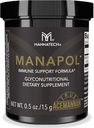 Mannatech Manapol Immune Support Formel för Immunity Support & Immunity Boost. Aloe Vera Powder Prebiotic för Digestive Health. Aloe Vera Drink för Immune Support Supplement 0.5oz/15g