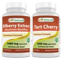 Bästa Naturals Bilberry Extract 1000mg & Tart Cherry Extract 1000 mg