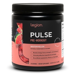 All Natural Nitric Oxide Preworkout Drink för att öka energi, kreatinfri, naturligt sötad, Beta Alanine, Citrulline, Alpha GPC (Watermelon)