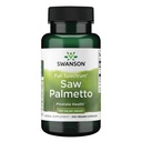 Swanson Saw Palmetto - Herbal Supplement Promoting Male Prostate Health Support - Natural Hair Supplement & Urinary Health Support - 540 mg 100 kapslar