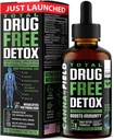 Body Cleanse Liquid Detox Drops, Liver, Gut Cleanse Detox & Repair with Milk Thistle, Premium Detox Supplement, 5-Days Detox