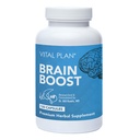 Vital Plan Brain Boost Supplement av Dr Bill Rawls - Brain Boosting Capsules w/Lion's Mane, Cat's Claw, Bacopa, Sensoril Ashwagandha & Ginkgo Biloba