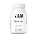 Vital Nutrients Melatonin 3mg - Vegan - Low-Dose Melatonin - Sleep Supplement to Support the Body's Natural Sleep Cycle* - Gluten, Dairy, Soy Free - 60 Capsules