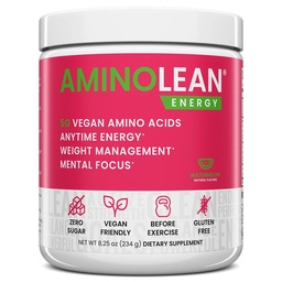 RSP Nutrition AminoLean Pre Workout Powder, Amino Energy & Weight Management med BCAA Amino Acids & Natural Caffeine, Preworkout Boost för Män & Kvinnor, 30 Serv