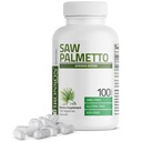 Bronson Saw Palmetto Extra Strength stöder hälsosam prostatafunktion och urinhälsa - Icke GMO, 100 vegetariska kapslar