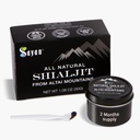 Sayan Pure Authentic Altai Shilajit Resin - 15 Grams, 2 Month Supply - High Efficacy Organic Fulvic Acid Supplement for Women and Men to Support Immune System, Energy, & Detox - Vegan, Non-GMO