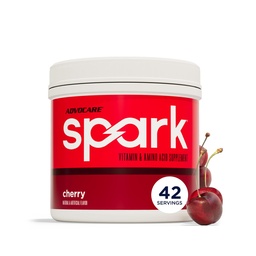 AdvoCare Spark - Energidryck Mix - Vitamin & Amino Acid Supplement - Stöder Energi & Fokus - Portable Immune Support - Sugar-Free - Cherry, (10,5 oz)