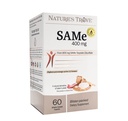 Naturens Trove SAM-e 400mg 60 Enteric Coated Caplets. Vegan, Kosher, Non-GMO Project Verified, Soy Free, Gluten Free - Cold Form Blister Packed.