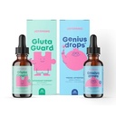 JoySpring Genius Drops och Glutathione Liquid för barn