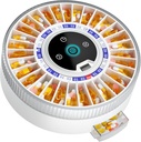 Windtrace® Bluetooth Automatic Pill Dispenser för äldre med Alarm, Smart Pill Dispenser med 31-Slot, Fingerprint & Mechanical Dual Lock Medication Dispenser, Timed Dispenser Machine för äldre