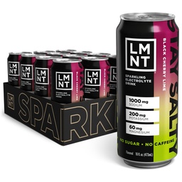 Drick LMNT Sparkling Electrolyte Drink - Black Cherry Lime