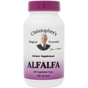 Alfalfa lämnar Dr. Christopher 100 VCaps