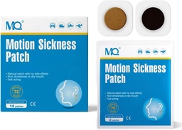 MQ 42ct Motion Sickness Patches Non Drowsy, Sea Sickness Patches för Cruise Travel Essentials, vattentät patch bakom örat för bilflygplan Altitude Sickness, Lång sist 72H