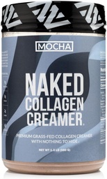 Naked Collagen Mocha Coffee Creamer - Collagen Creamer för kaffe - Dairy-Free, Gluten-Free, GMO-Free - Stöd hår, hud och naglar - 40 portioner