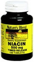 Nature's Blend Niacin 500 mg, 100 Count