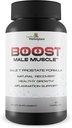Boost Male - Maximal styrka Prostate Support för män - Främja Full Bladder Emptying Day & Night - Stöd förbättrat blodflöde med grönt te - Mäns Prostate Health Supplement - Urinary Support