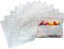 Serfeymi Pill Bags för Travel Pill Pouch Organizer Pack på 240 BPA Gratis 3 x 2,75 tum Återanvändbara Pill Pouches för Medicin med Skriv på Label & Zipper Seal Vattentät AM PM Pill Baggies för tillägg