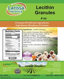 Lecitin Granules (4 oz, ZIN: 526524) - 2 Pack