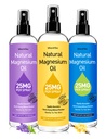 Magnesium Spray, Pure Magnesium Oil Spray för fötter, idealisk gåva för muskelavslappning & Bättre sömn, Rapid Absorption, Snabbtorkning Utan Residue-Vanilla
