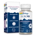 SOLARAY Ashwagandha Capsules 18X Absorption - Ashwagandha Root and Leaf Extract 240 mg - Occasional Stress Relief and Mood Support Supplement - Vegan, 60-Day Guarantee - 30 Servings, 30 VegCaps