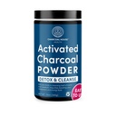 Charcoal House Detox & Cleanse USP Medical Grade Coconut Shell aktiverat kolpulver för naturlig rengöring och hälsa - med hög adsorptiv och snabbverkande kapacitet - 12 oz - 1 Qt