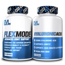 Avancerad Joint Support Supplement Bundle - Komplett Joint Support Stack med Hyaluronic Acid och FlexMode med gemensamma vitaminer Glukosamin Chondroitin MSM och BioPerine för förbättrad absorption