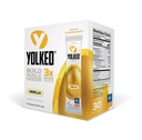 YOLKED - NSF-Certified Muscle Building Supplement - Hjälp till att öka Lean Muscle, minska muskelförlust och förbättra återhämtningen med Fortetropin, 30 portioner