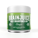 BrainJuice Nootropics Brain Support Supplement, Gluten Free Powder för energi och fokus, Drink Mix med L Theanine, Alpha GPC, Vitamin B, Organic Green Tea Extract Caffeine, Classic, 15 portioner