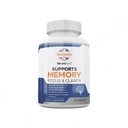 Labs NeuroGro Natural Brain Supplement for Adults, 60 Capsules - Nutritious Blend of Bacopa Monnieri, Ginkgo biloba, Melissa Officinalis & Citicoline för hjärnfokus och minne