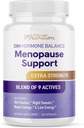 Klimakteriet Supplement for Women Hot Flashes & Night Sweats | Hormone Balance, Menopause Relief for Women & Perimenopause Support | med Black Cohosh, DIM & Red Clover | Tredjepartstestade | 30 Ct