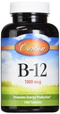 Carlson Labs B-12-SL, 1000mcg, 180 Chewable Tablets